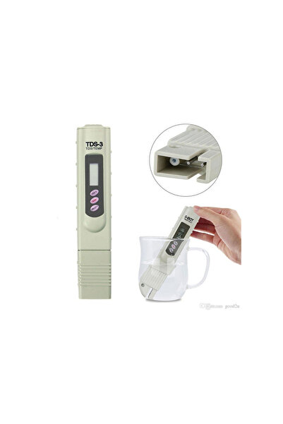 Folveit Termometreli Kalite Ve Iletkenlik Hassas Ölçümlü Tds - Dijital Ölçüm ...