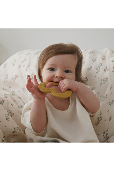 Bibs Baby Bitie Diş Kaşıyıcı - Mustard