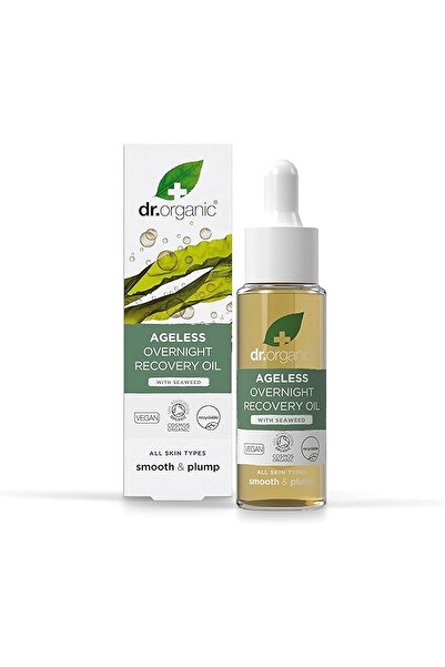 Dr. Organic زيت دكتور أورجانيك إيجلس للعناية الليلية - مستخلص من الأعشاب البحرية، ناعم وممتلئ، لجميع أنواع البشرة، 30 مل