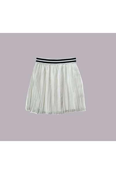 By Piera Fustă pentru copii din șifon plisat 0933