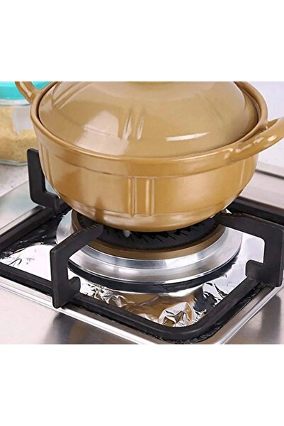 btm home 10'lu Ocak Üstü Isıya Dayanıklı Koruyucu Folyo Tekrar Kullanılabilir...