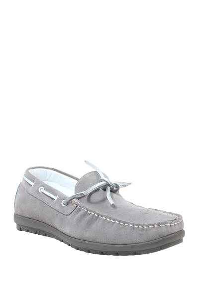 Bulldozer 241115 grey suede men's shoes