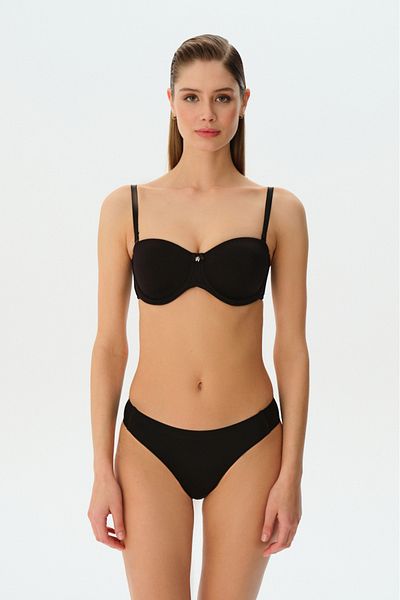 SUWEN Σουτιέν Linda Plus Size Μη υποστηριζόμενο στράπλες