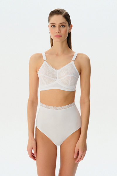 SUWEN Miranda csipkés, merevítő nélküli melltartó