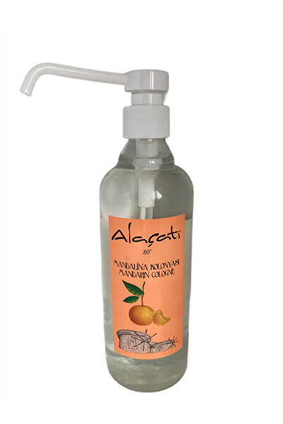 Alaçatı Kolonyası Mandalina 2li 80 Derece 500 ml - Sprey Başlıklı