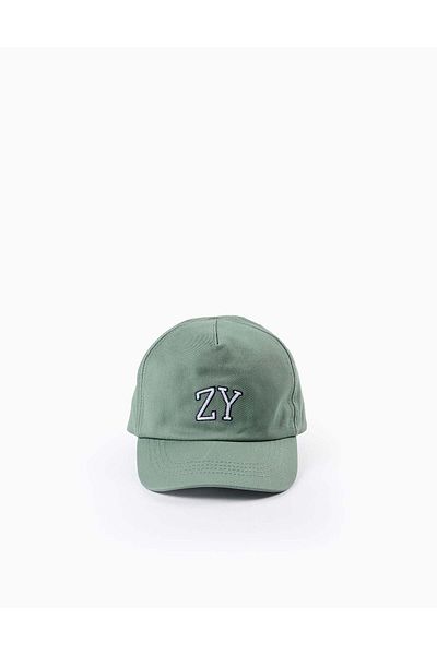 Ziddy Cotton Cap for Baby and Boys 'ZY', Green