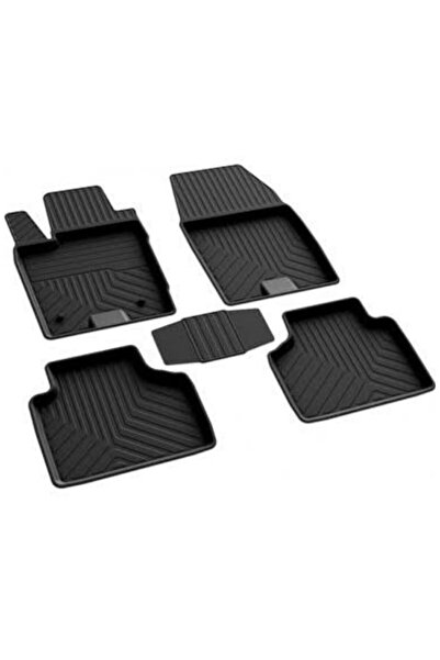 Drexpress Havuzlu Oto Paspas Takımı 5 Parça Tüm Araçlar Için Uyumludur Yumuşa...
