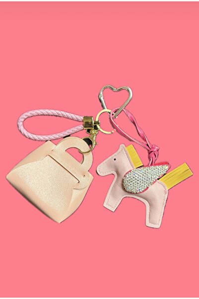 shop Crystal Flying Horse Cüzdanlı Çanta Charm Çanta Aksesuarı
