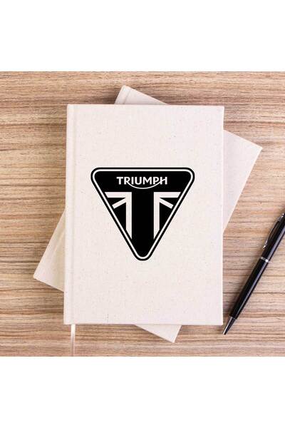 CrowsGate T. Motorcycles Ltd Unlined Canvas Notebook