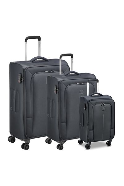 Delsey CARACAS SET 82/70/55CM BLACK