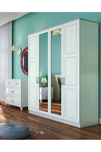 Rabi Narin Country 4 Kapaklı Gardırop