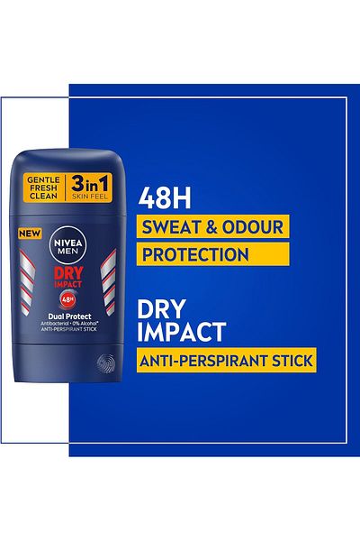 NIVEA للرجال، حماية 48 ساعة، تأثير، 50 مل