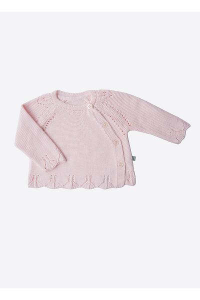 kitikate Pink Lora Knitwear 6-Piece Hospital Discharge Set