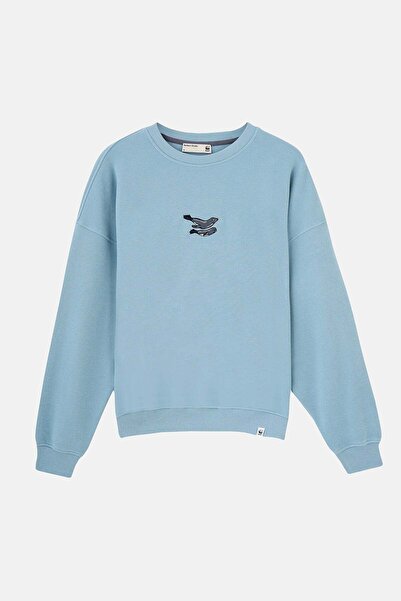 WWF Market Akdeniz Foku SuperSoft Sweatshirt - Mavi