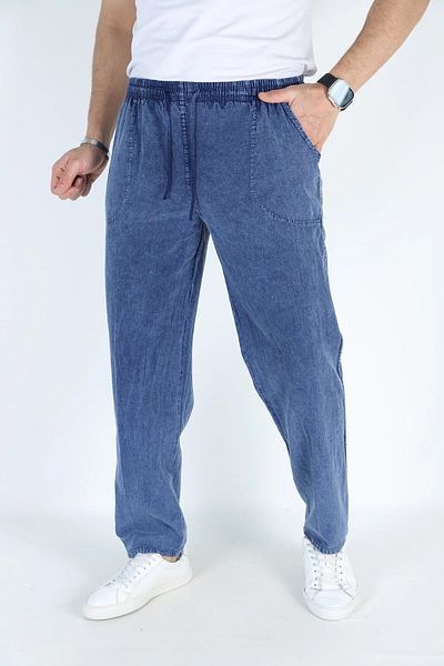 CALİA Men's Hambez Elastic Comfortable Fit Cotton Tracksuit Bottom Pantalon