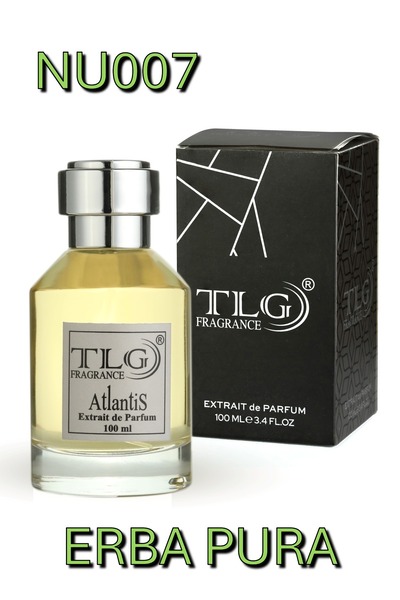 TLG Nu007e100 Erba Pura Niche Extrait Unisex Parfüm, 100 ml