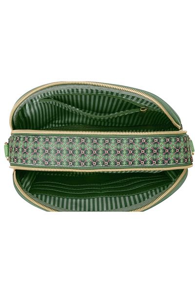 Pip Studio Geantă Frida crossbody, Green, 26.5x7.5x16.5 cm, colecția Uni, Pip Studio