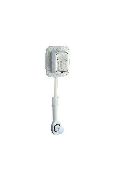 Saudi Ceramic صمام تدفق مخفي لمرحاض المياه مع أنبوب - GROHE