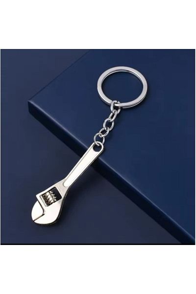 Tonfty Functional Wrench Shaped Keychain