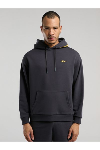 EVERLAST Мъжки суитшърт с качулка и щампа Ever Classics Comfort Smoke