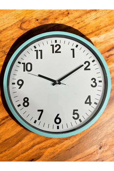 Platin Saat ساعة حائط كلاسيكية مقاس 36 سم