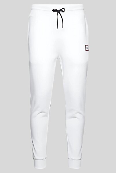 HUGO Erkek Jogging Pantolon Beyaz