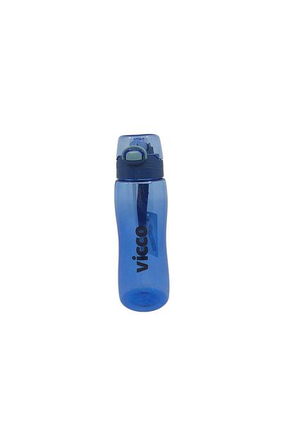 Vicco Tritan Water Bottle 750 ml Water Bottle with Locking Lid Blue
