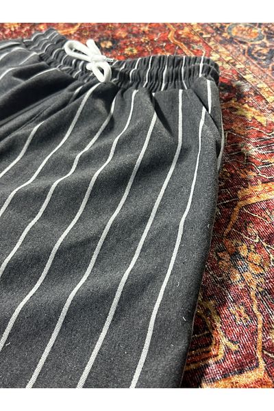 pandy Striped Unisex Basic Shorts