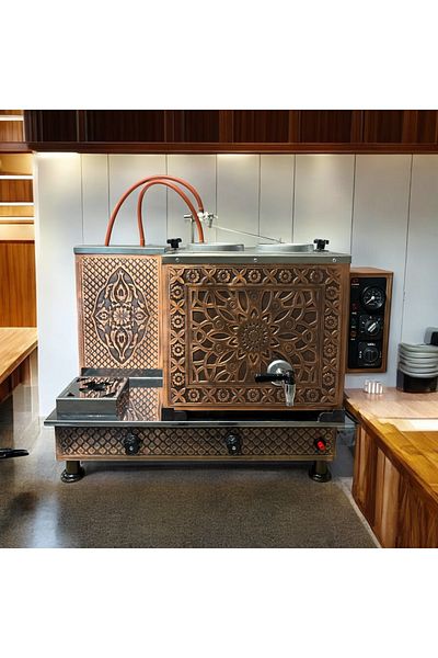 Copper Atelier Copper Lpg Tea Boiler 2 Teapot 25 Lt Capacity