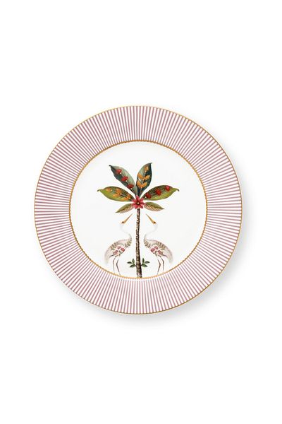 Pip Studio Porcelain Plate, , Pink, 21cm, La Majorelle Collection