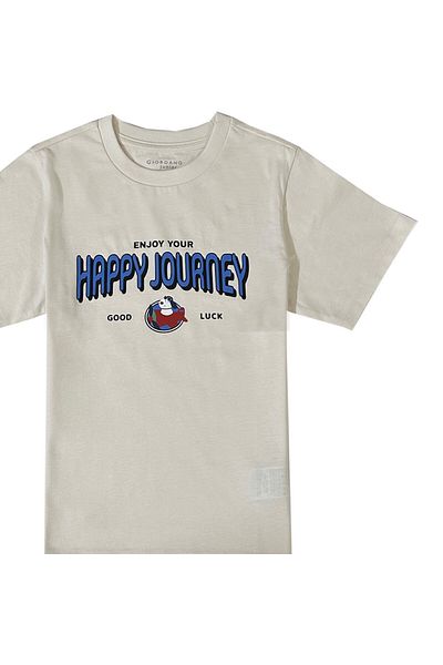 Giordano GIORDANO Junior Cotton Jersey Print Tee