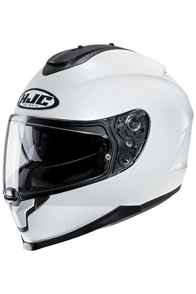 HJC Kask C70 Kask Inci Beyazı