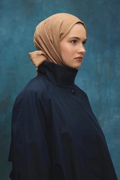 cs camellia scarf Şal de bambus - Caramel