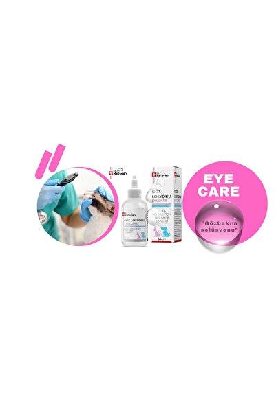 Dr. Nature's Kedi ve Köpek Göz & Kulak Temizleme Solüsyonu – Göz Çevresi ve Kulak Bakım Damlası