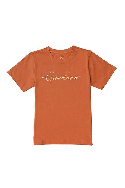 Giordano Junior Signature Print Tee