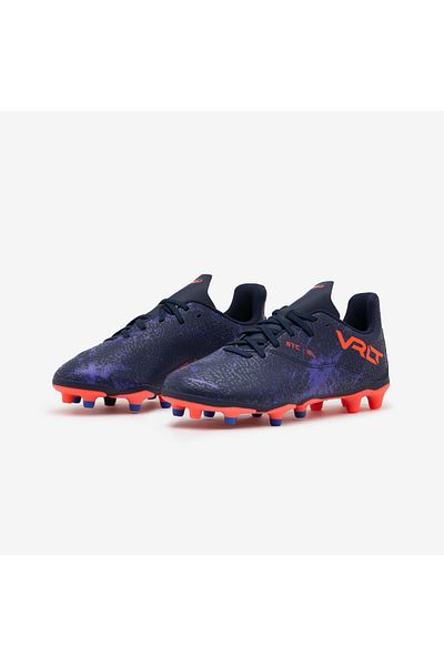 Decathlon Ghete de fotbal/pantofi de fotbal cu șireturi Kipsta pentru copii - Viralto I FG Rhino
