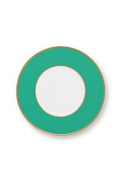 Pip Studio Espresso cup with saucer, Pip Studio, 220 ml, Pip Chique collection, Gold-Green
