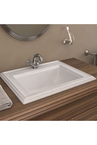 Saudi Ceramic VANITY 900 Under Counter Top - OFF WHITE