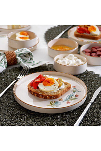 Schafer Sunny 4 Kişilik Kahvaltı Takımı 10 Parça-Kahve