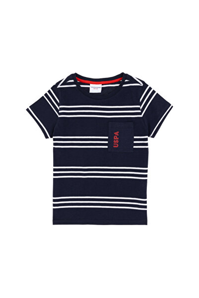 U.S. Polo Assn. Erkek Çocuk Lacivert Basic Tişört 50295562-VR033