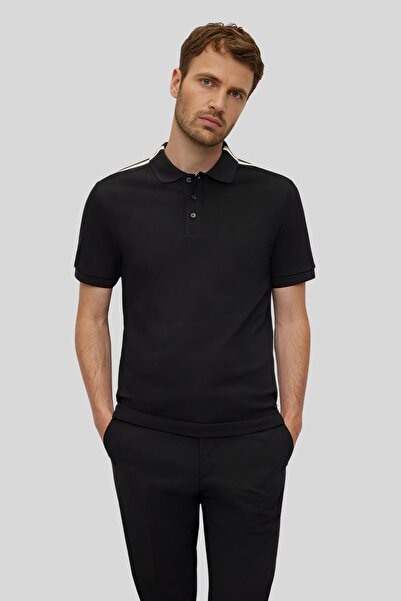 Hugo Boss Polo Yaka Erkek T-shirt Siyah