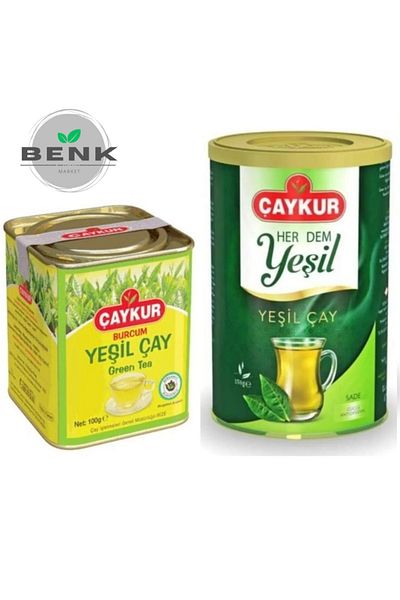 Çaykur Green Tea + Green Leaf 100Gr. + 150Gr.
