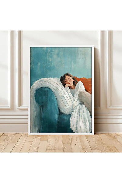 HOMEPACK Single Wooden Framed Painting One Piece Poster Painting Tk/1397