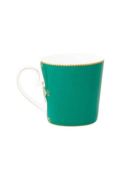 Pip Studio Porcelain Mug, , Green, 150 Ml, Love Birds Collection