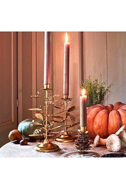 Pip Studio Suport pentru lumânări, din metal, Pip Studio, 11 cm, Gold, colecția Others