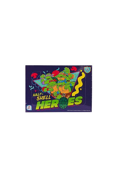 Utku Oyuncak Laço Kids Ninja Turtle 24 Piece Frame Puzzle with Pattern