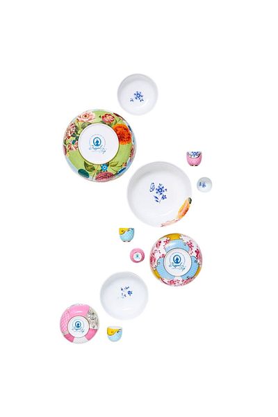 Pip Studio Porcelain bowl, Pip Studio, Multicolor, 15 cm, Royal Multi collection