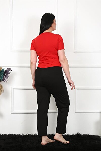Akbeniz Kadın Pamuklu Büyük Beden Alt Pijama 27478
