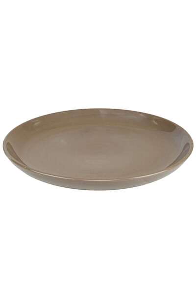 Cesiro Set of 6 dessert plates Brown 21 cm