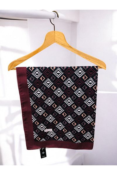 Akel Patterned Polyester Schal Changing-4